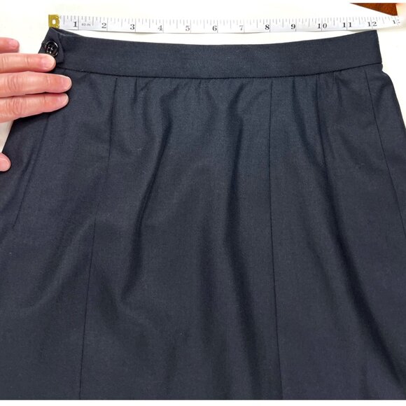 Bremen-Bowdon US Army Service Uniform (ASU) A-line Skirt Dark Navy Blue Size 6MR - Picture 3 of 13